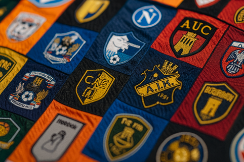 Guía de tamaños para escudos y parches en ropa deportiva, urbana y corporativa